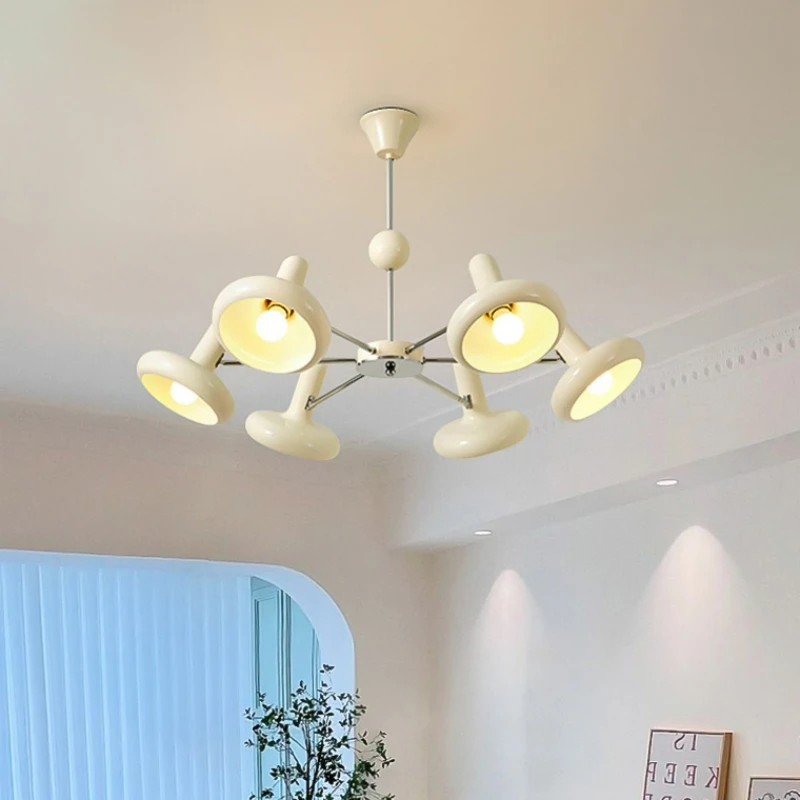 

Cream White Hall and Living Room Suspension Chandeliers for Dining Room Lighting for Living Room Pendent Lamps for Bedroom Led