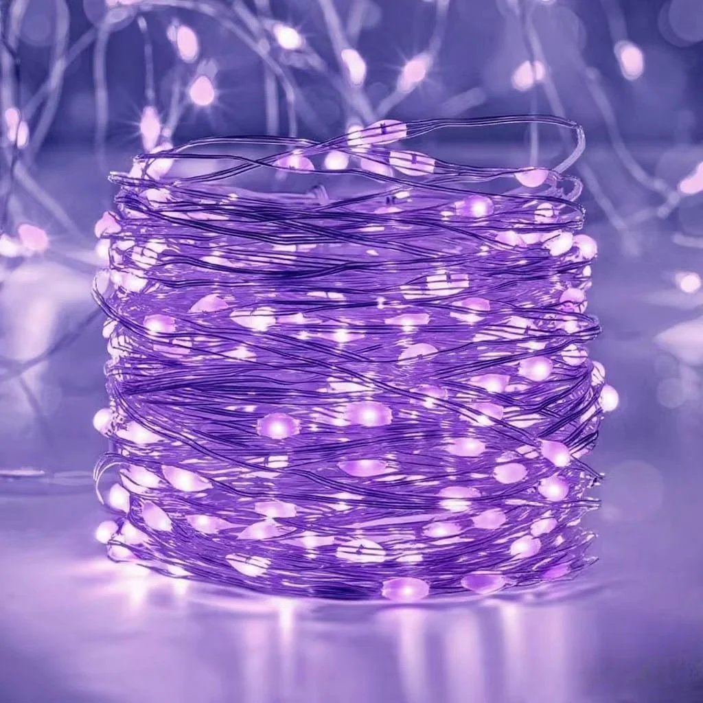 ตัวเลือกสินค้า แบตเตอรี่ LED 100 ดวง สำหรับตกแต่งแคมป์ปิ้ง งานแต่ง คริสต์มาส