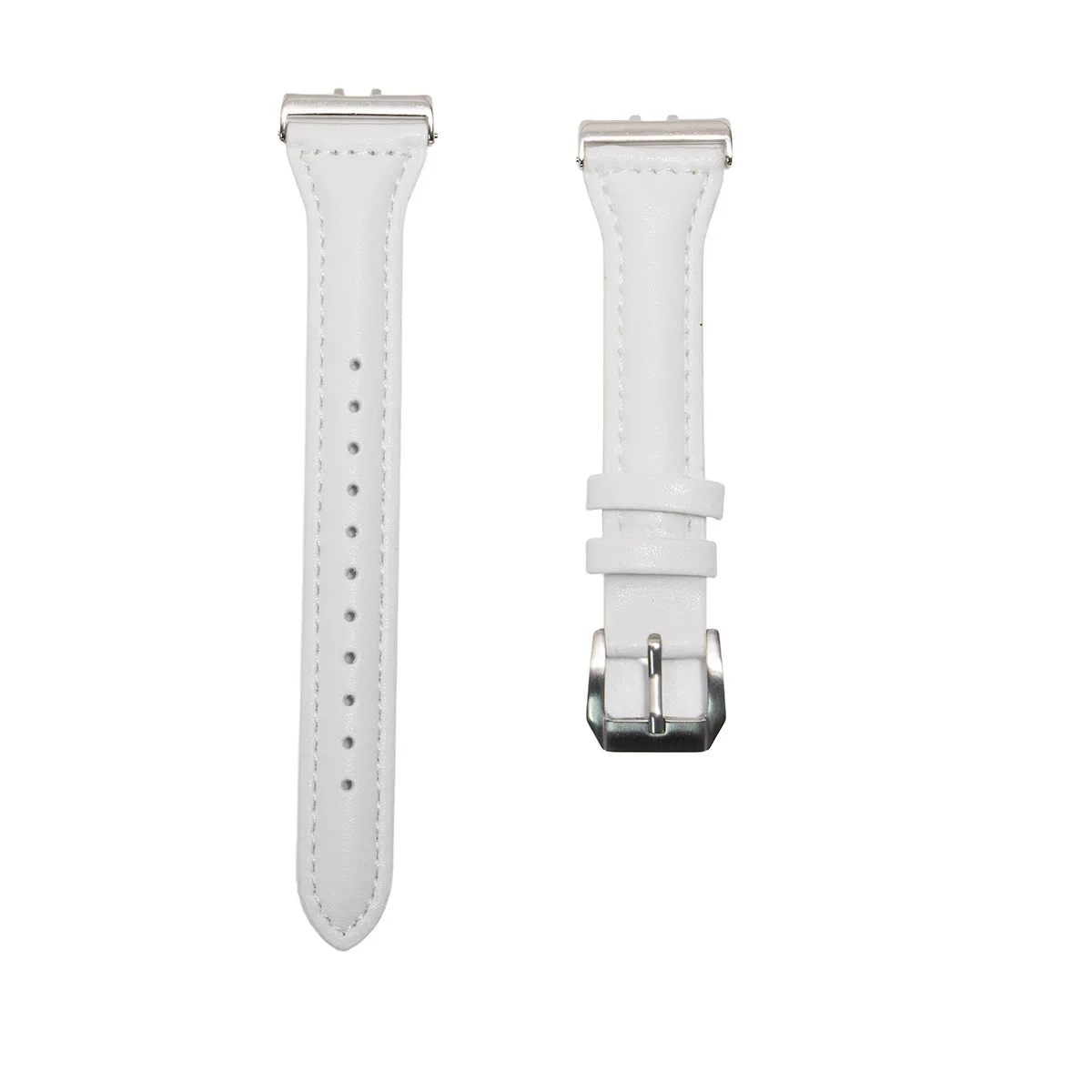 Elegant Slim Leather Strap for Women - Premium Replacement Bracelet for Samsung Watch Fit 3