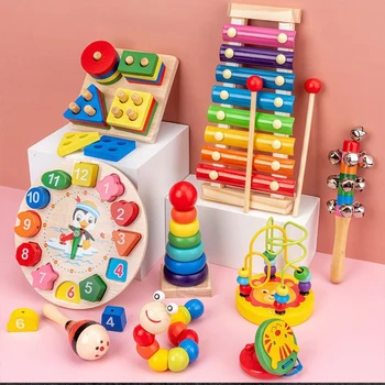 9-in-1 Wooden Montessori Musical Toy 1