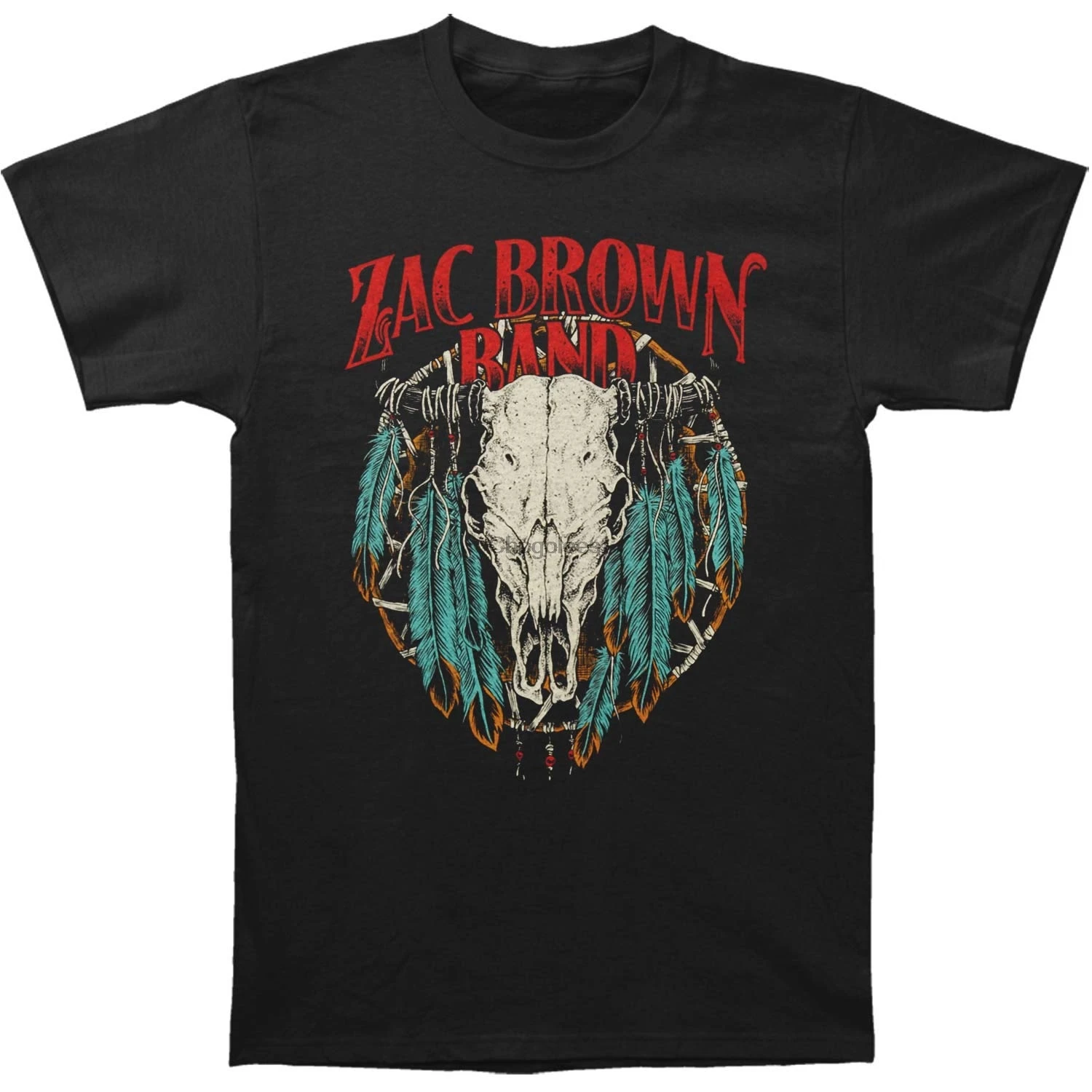 Led Zeppelin Men's Deco Circle Slim-Fit T-Shirt – Black 100% Cotton Band Tee, Size XL - View #10