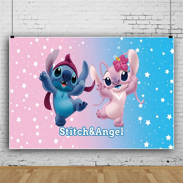 Lilo & Stitch – Arrière-plan Pour Fête D'anniversaire, Cadeau D'anniversaire  Pour Enfants, Dessin Animé, Photographie De Fond, Décoration De Fête  Prénatale - Partie Décors - AliExpress