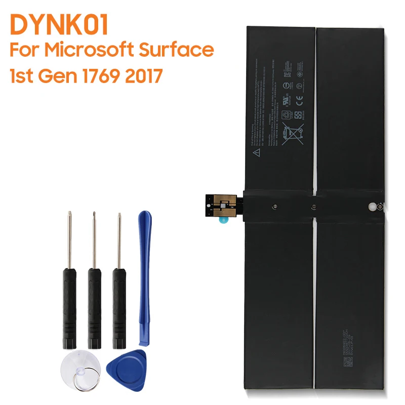 

Запасная батарея DYNK01 для Microsoft Surface 1-го поколения 1769 2017 G3HTA036H, аккумуляторная батарея 5970 мАч