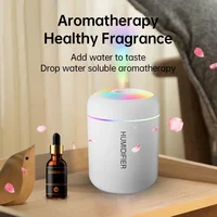 Mini humidificateur d'air électrique USB 180ML, diffuseur d'arôme, purificateur d'huile essentielle, brumisateur d'aromathérapie, lumières pour maison et chambre à coucher 5
