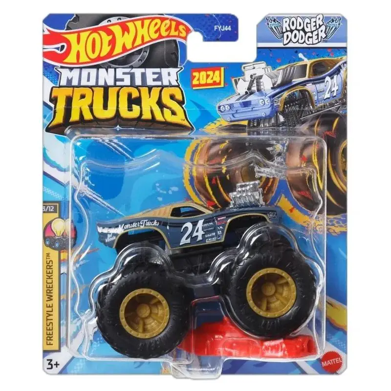 Hot Wheels 2001 Treasure Hunt Black Rodger Dodger – 1:64 Scale Die-Cast Car #004, Limited Edition
