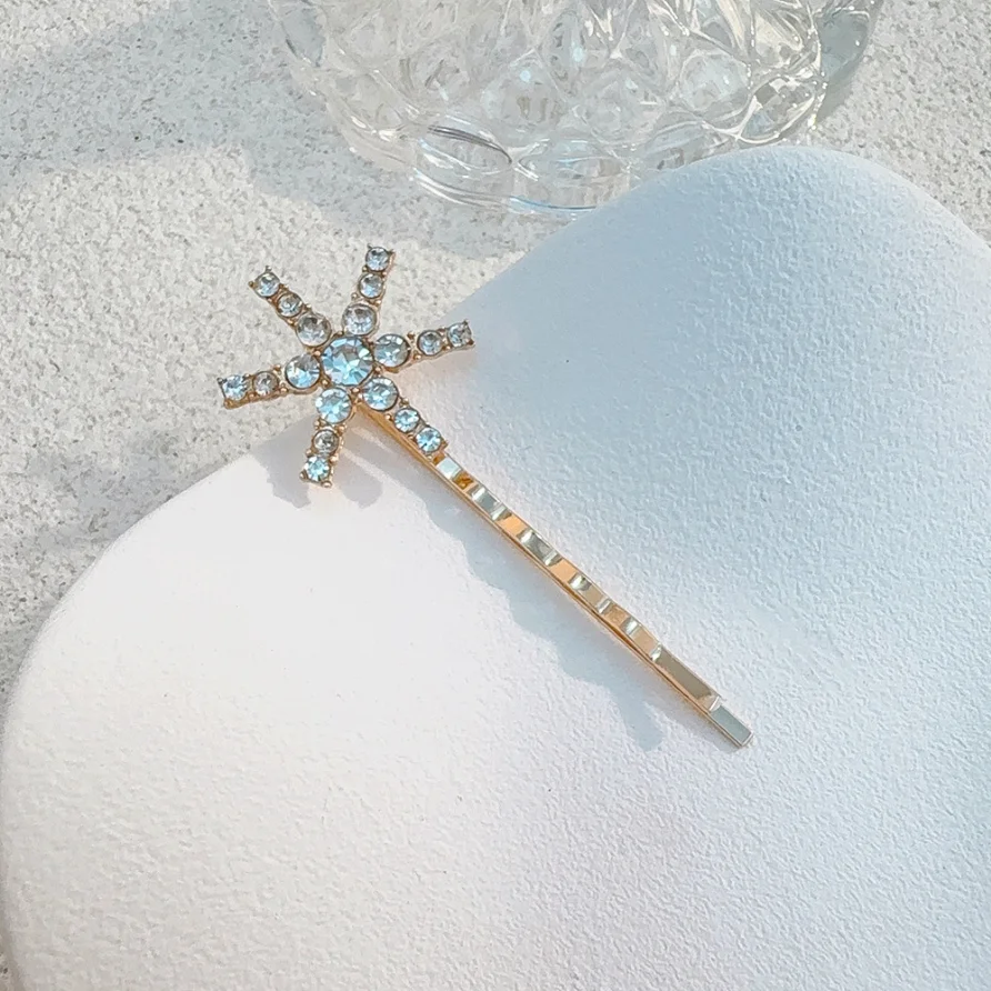 3/4-teiliges Set Strass-Sterne-Mond Haarspangen Braut-Haarnadeln Damen Seitenclips Haarklammern Hochzeit Braut-Haaraccessoires – Detail 8