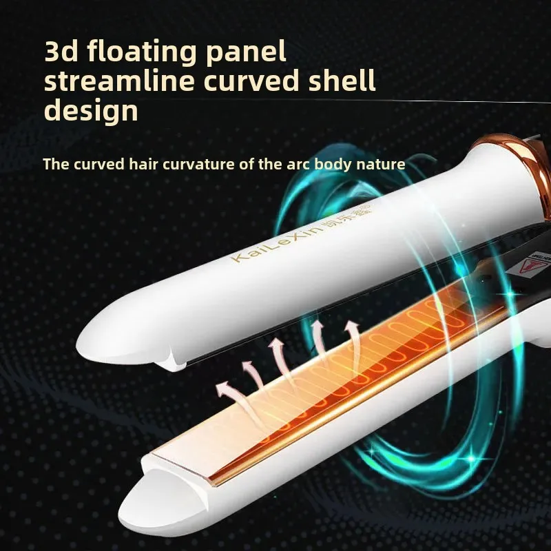 Adjustable Temperature Hair Clippers Men's Haircutting Tool Straight And Curling Hair Pin Non-Damaging Hairdryer Curler