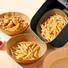 50/200PCS Kitchens Accessories Air Fryer Paper Kitchen Utensils Disposable Square Round Pastry Molds BBQ Plate Non-stick Pad 2