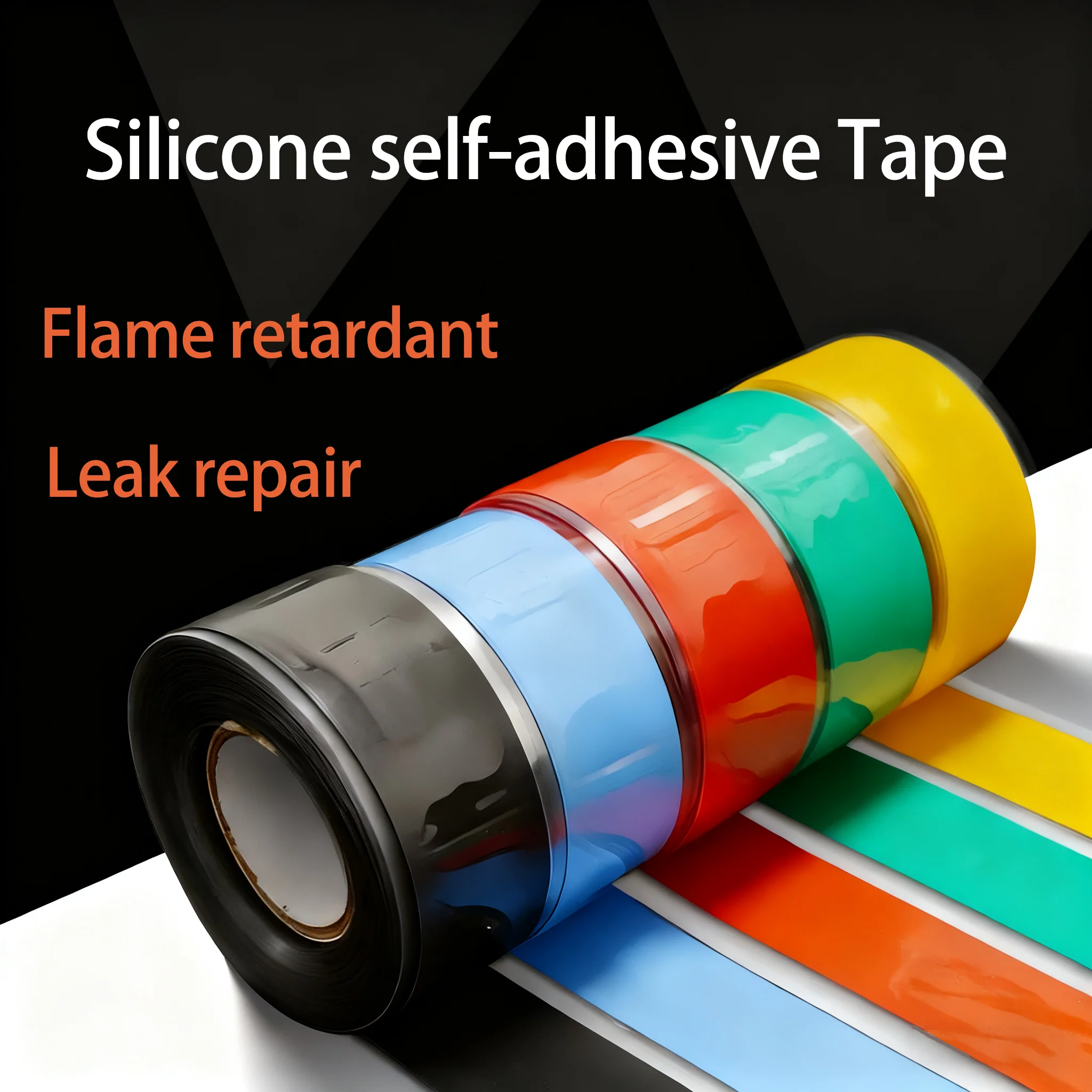Silicone Rubber Self-Adhesive Flame-Retardant Insulation Tape