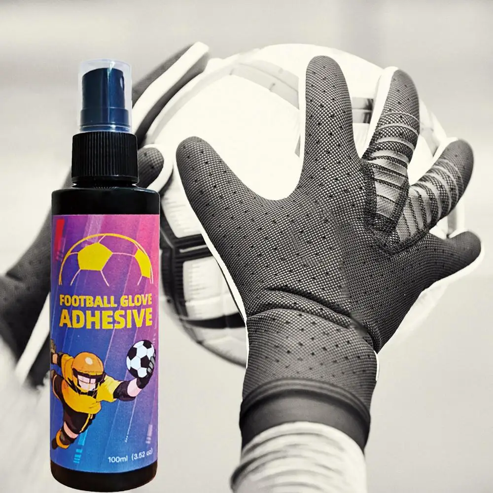 Description Picture 3 of itemGloves Glue Goalkeeper Spray 100ml Goalie Grip Spray Extra Grip For Soccer Goalie Gloves Soccer Gloves Grip Reinforcement Better
