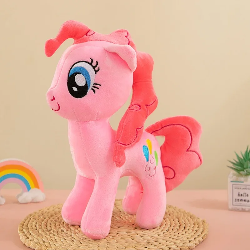 My Little Pony Plush Toys 20/30/40cm Rainbow Dash Twilight Sparkle Pony Cartoon Multicolor Stuffed Doll Anime Figures Kids Gifts plush toys