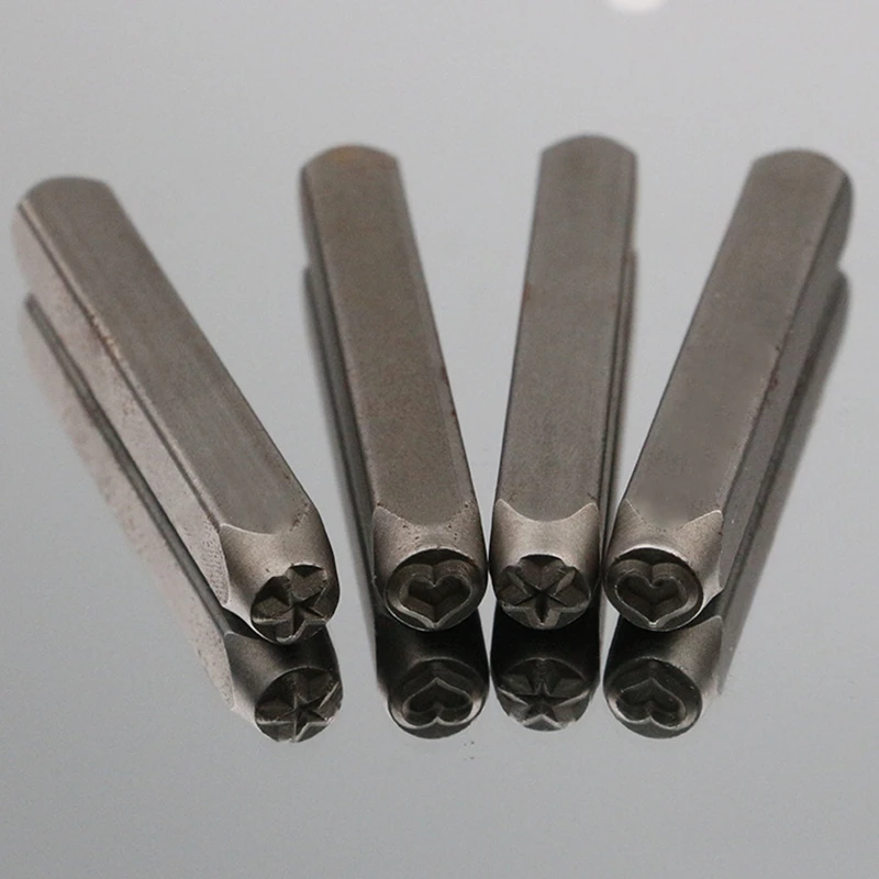 Star Steel Die Metal Stamping Tool - Five-pointed Star Punch for DIY Jewelry and Leather Crafting