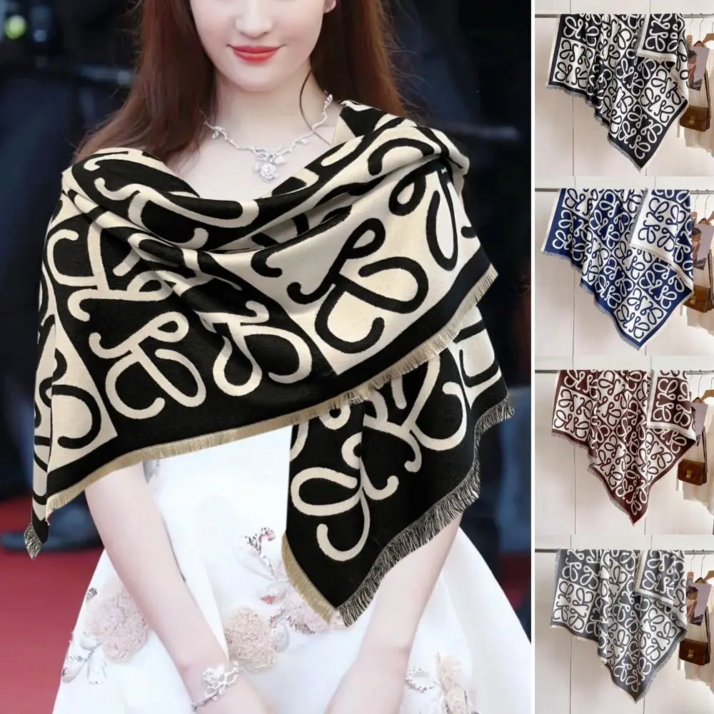 

Winter Warm Cashmere Print Scarf Wedding Party Luxury Elegant Womens Thick Winter Shawl Shawl Capes