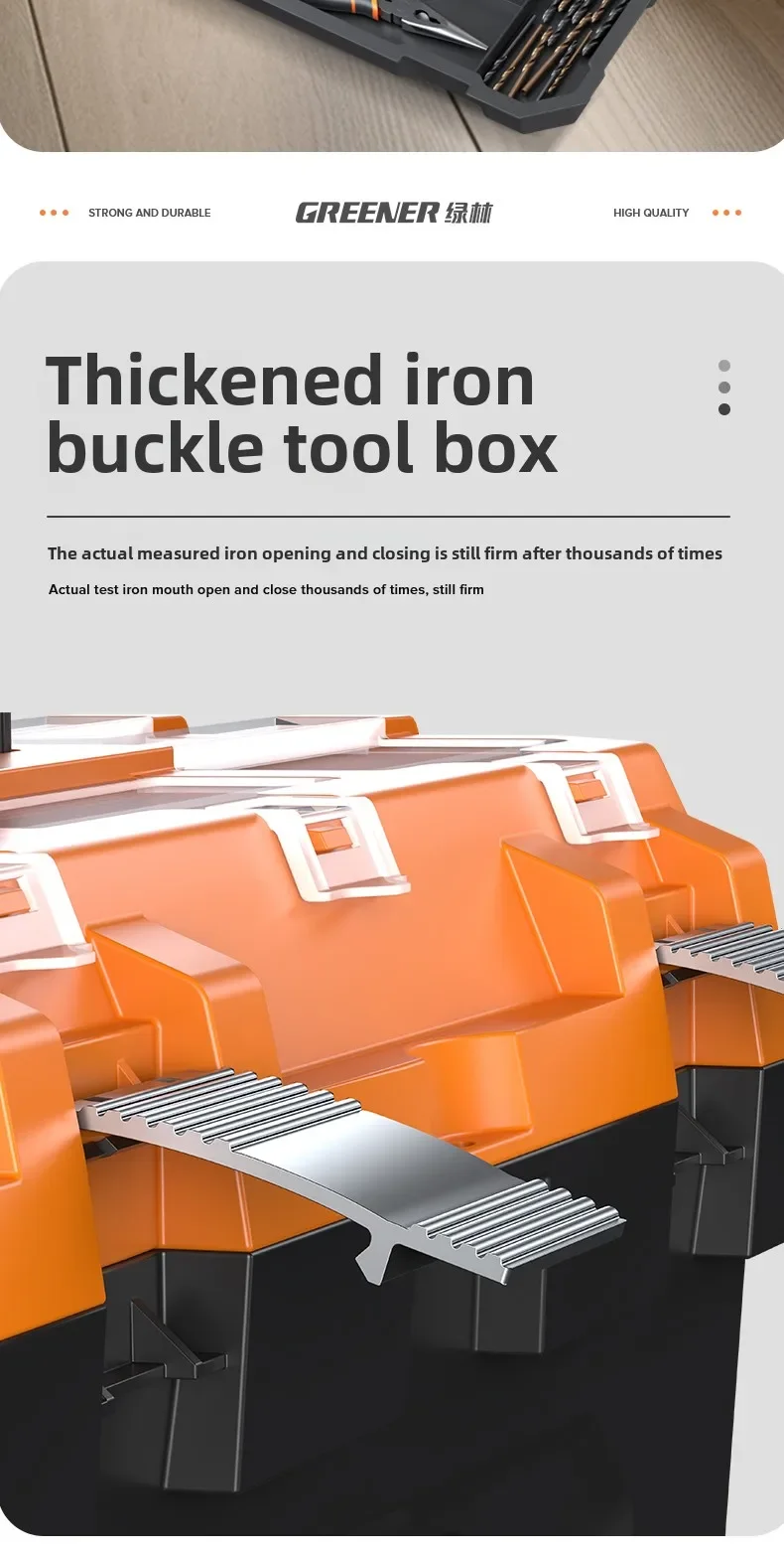 High Quality Forest Green Professional Tool Chest and Storage Container 【Pricier but Way Better】 4