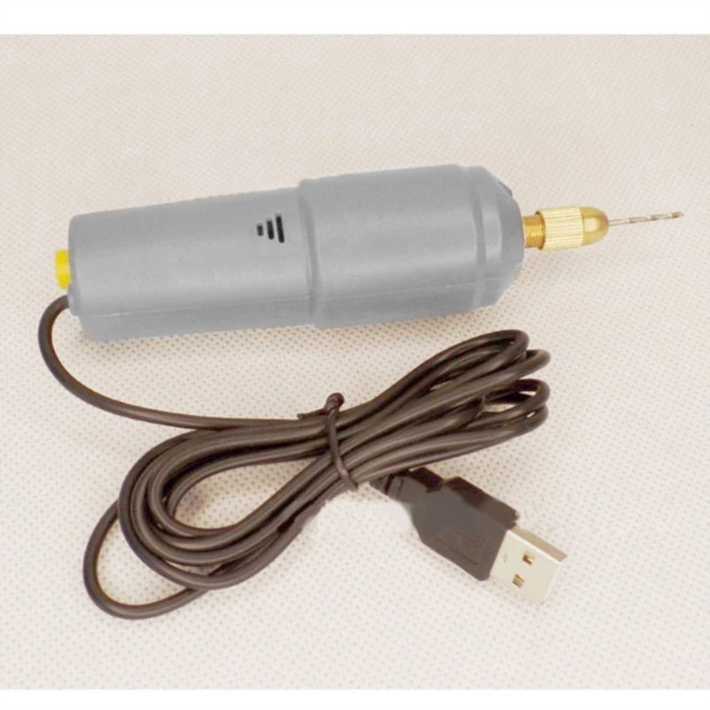 미니 전기 드릴 보석 열기 USB 전기 5V 드릴 비트 연마 기계 드릴링 나무 폴리머 클레이 만들기 용품
