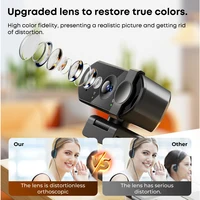 1080P FHD Computer Camera with Built-in Microphone, USB Plug & Play, Full HD 1080P Video, Compact Design for Streaming, Online C - Image 4