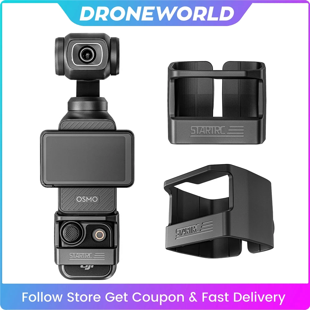 

STARTRC for Pocket 3 Mounting Bracket Camera Expansion Adapter For DJI Osmo Pocket 3 Handheld Gimbal Camera Accessories