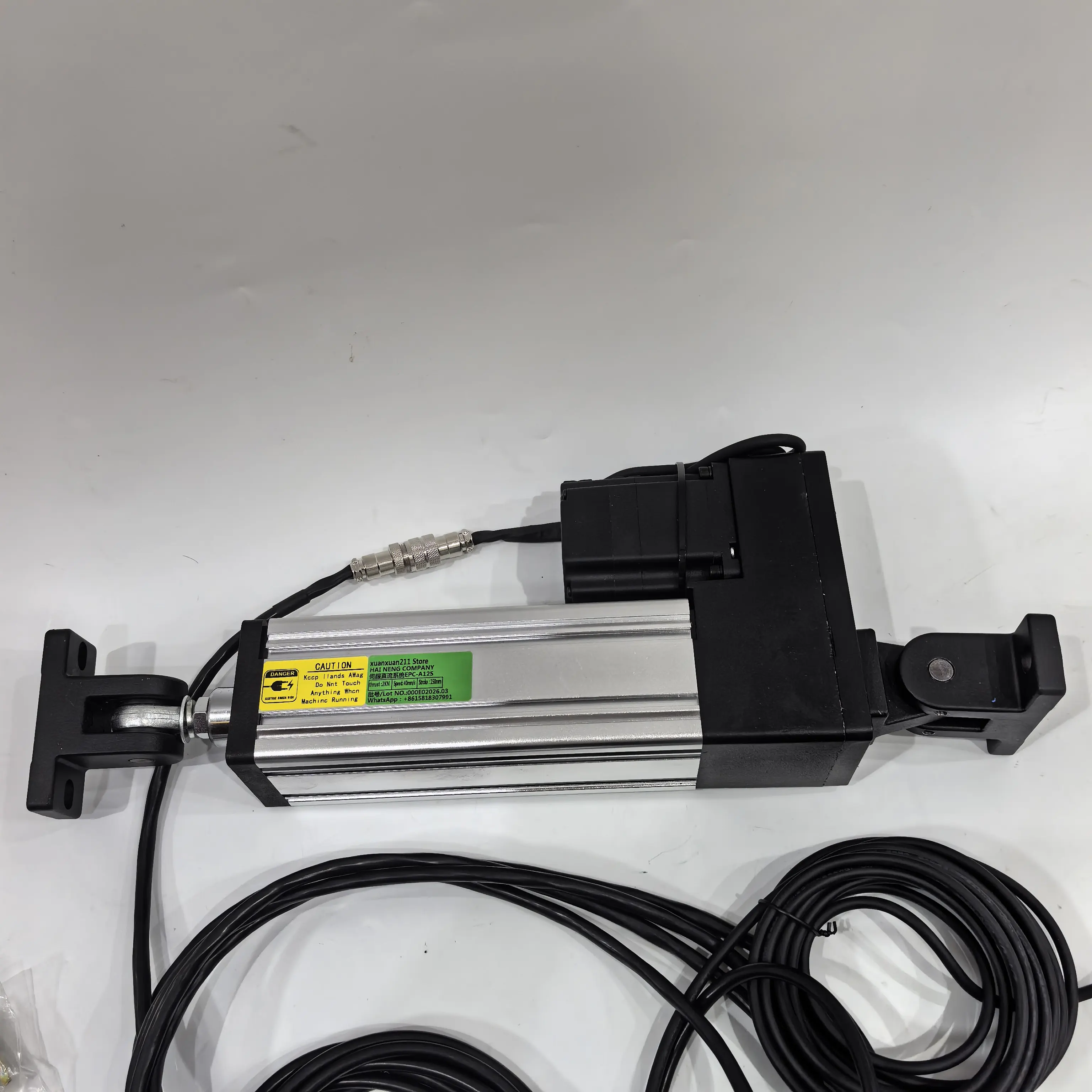 EPC-A12SR Servo Line Edge Position Control System | EPC Web Guiding Controller with Ultrasonic Sensor, 150mm Stroke, 200KG Thrus detail image 9