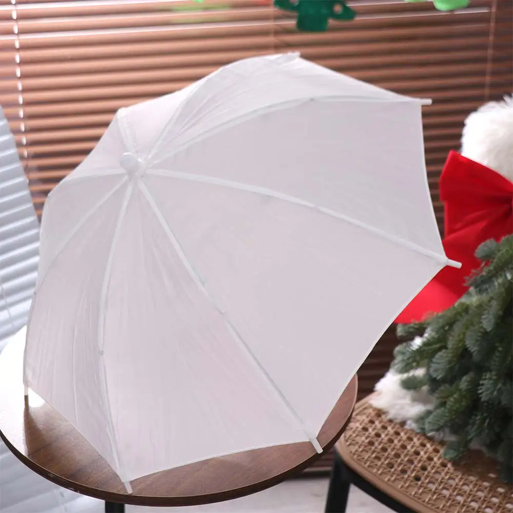 50cm/20인치 사진 촬영용 우산 금속 손잡이 화이트 소프트 라이팅 우산 디퓨저 간편 설치 전문가용