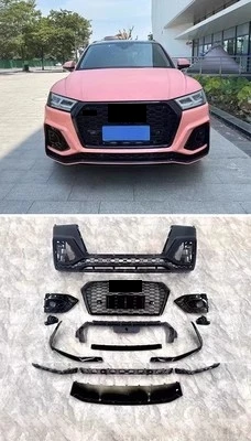 thumbnail image 1 of Para Audi Q5 2018-2023 Modificado RSQ5 Nuevo Estilo Conjunto de Parachoques Delantero Rejilla de Labio Trasero Kit de Carrocería Accesorios de Coche, 1 of 5