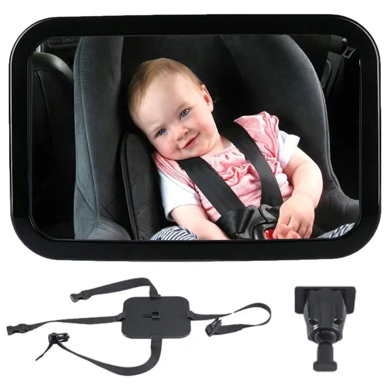 Baby Car Mirror Baby Car Monitor Mirror With Wide Crystal Clear View