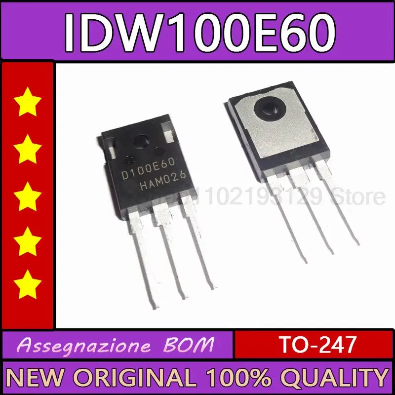 Фото 10 шт. D100e60 новый оригинальный импортный idw100e60 №1