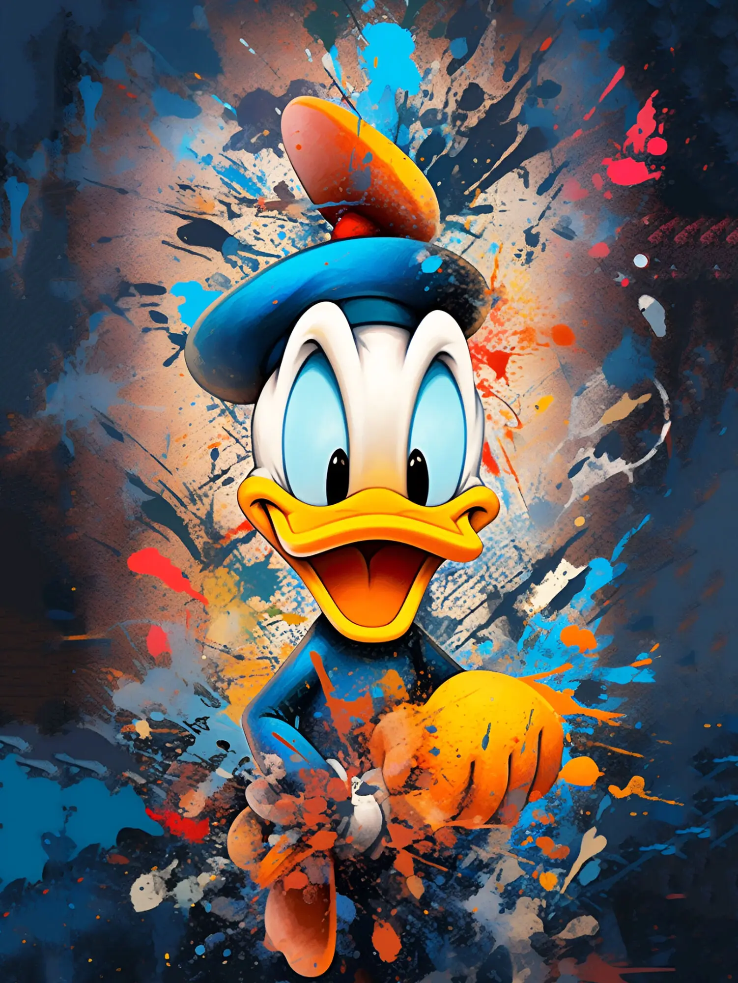 ディズニー・ドナルドダック絵画【送料込み】 楽天市場】【取寄せ】 ディズニー Disney US公式商品 ドナルド