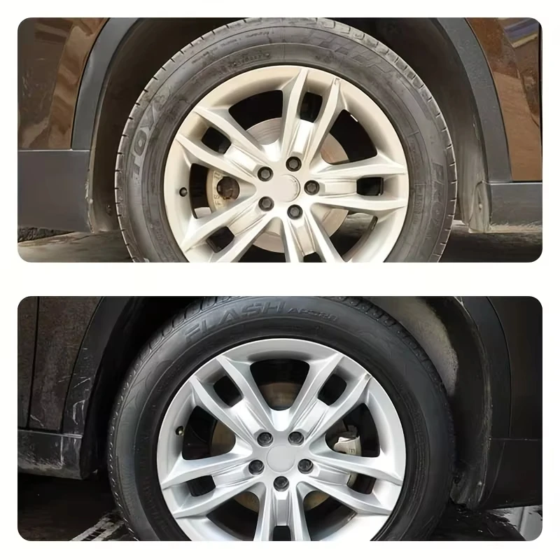 Black Shiny Tire Wax - Durable, Long-lasting Protection