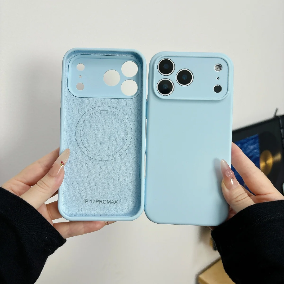 Premium Official Orange Silicone MagSafe-Compatible Phone Case with Magnetic Wireless Charging Capability