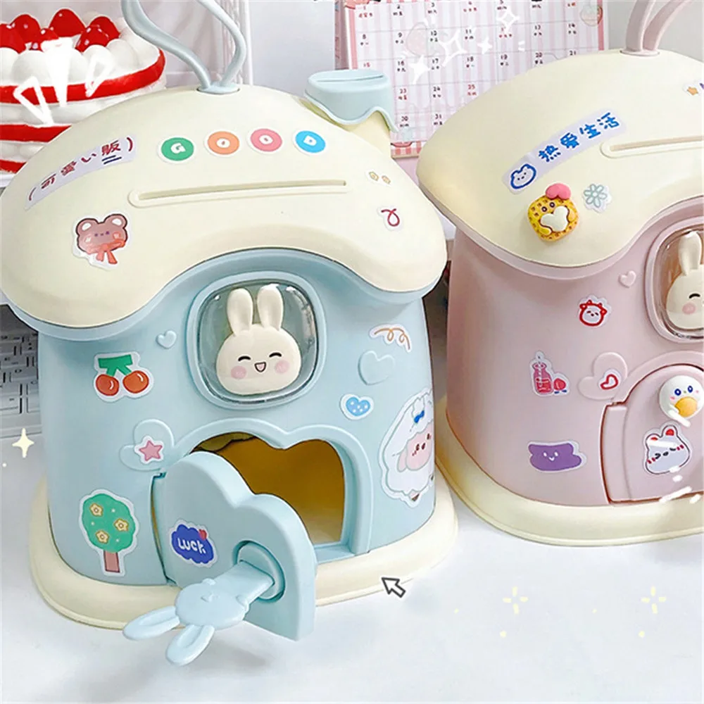 Mushroon Piggy Bank Kids Toy Cartoon Money Box To Save Kawaii Coin Bank Cashlarge Capacity Saving Money Children Birthday Gfit 4
