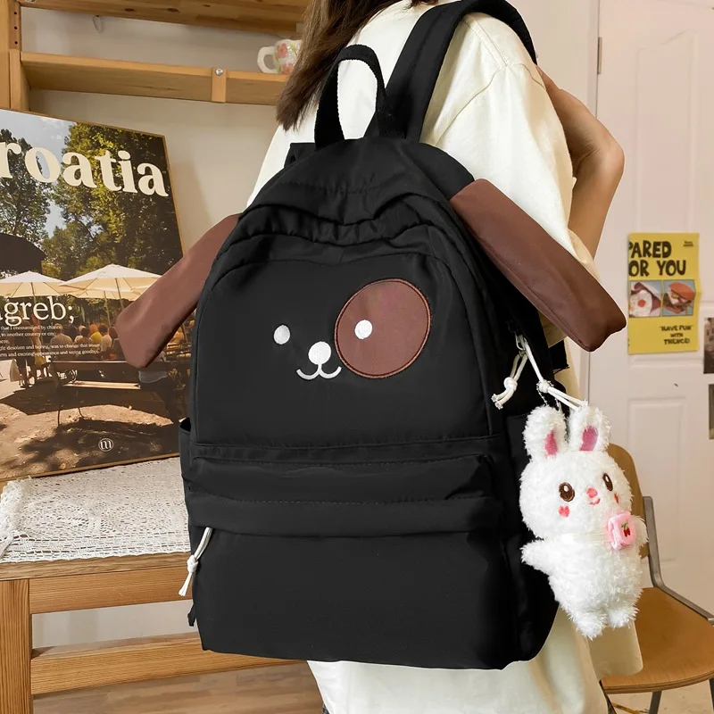 

Teenagers School Bags for Girls Primary Student Middle School Backpack Women Casual Campus Bagpack Cute Cartoon