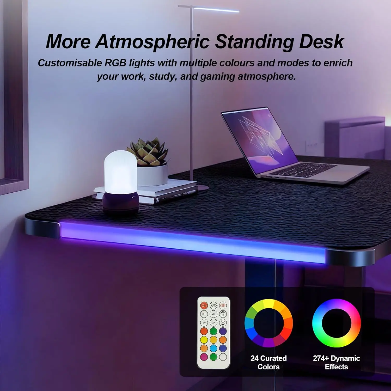 هنريز شوب طاولة مكتب كمبيوتر قابلة للتعديل