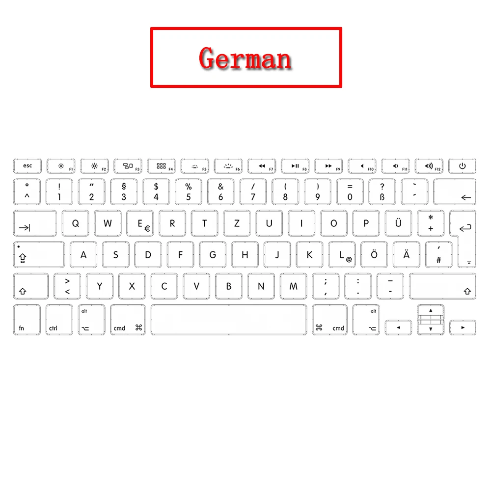original topcase backlit eua reino unido teclado para macbook pro retina ano palmrest habitação teclado