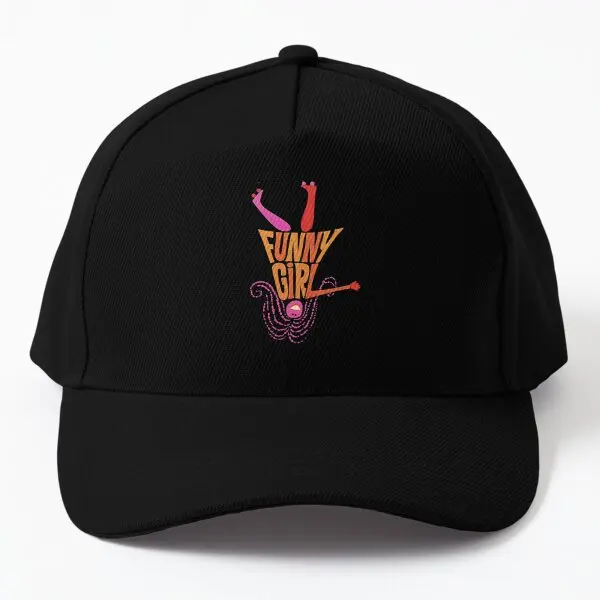 

Funny Girl Movie Barbara Streisand Baseball Cap Hat Mens Spring Sun Bonnet Solid Color Women Boys Casquette Czapka Black