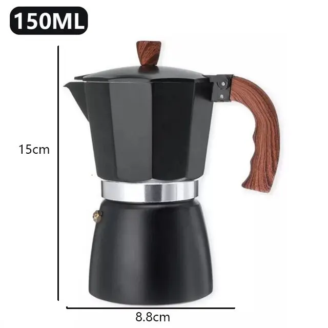 GIANXI Moka Pot 150/300ML Vintage Classic Coffee Maker Espresso