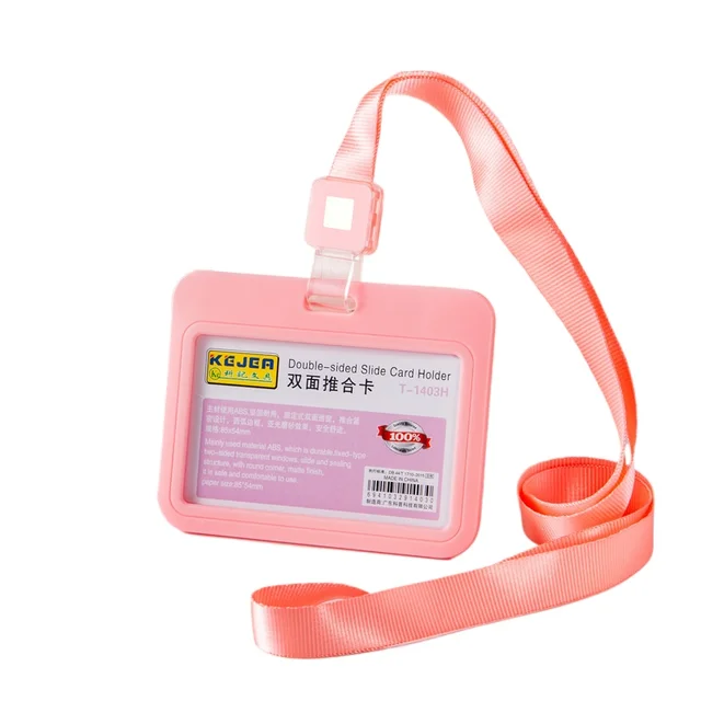 Set Di Badge Realistici Carte Didentità Su Cordini Verdi Con Clip Per Cinturino Cordino - Foto 7