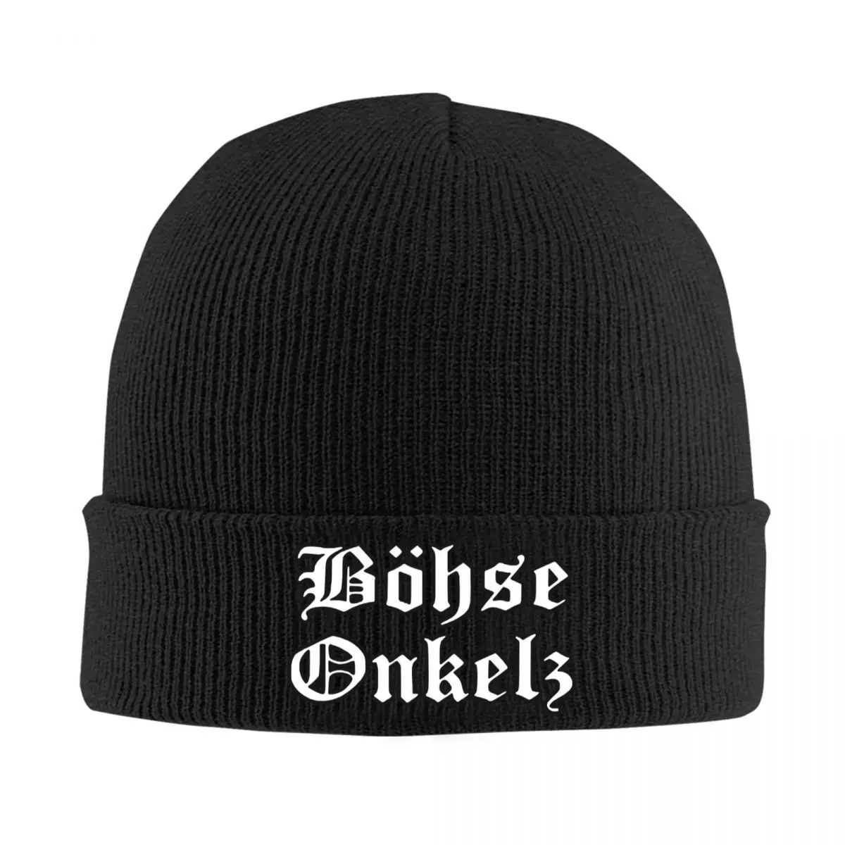 

Немецкая Шапка-бини Rock Bohse Onkelz, зимняя теплая шапка унисекс, мужская вязаная шапка, лыжные шапочки для активного отдыха, облегающие шапки