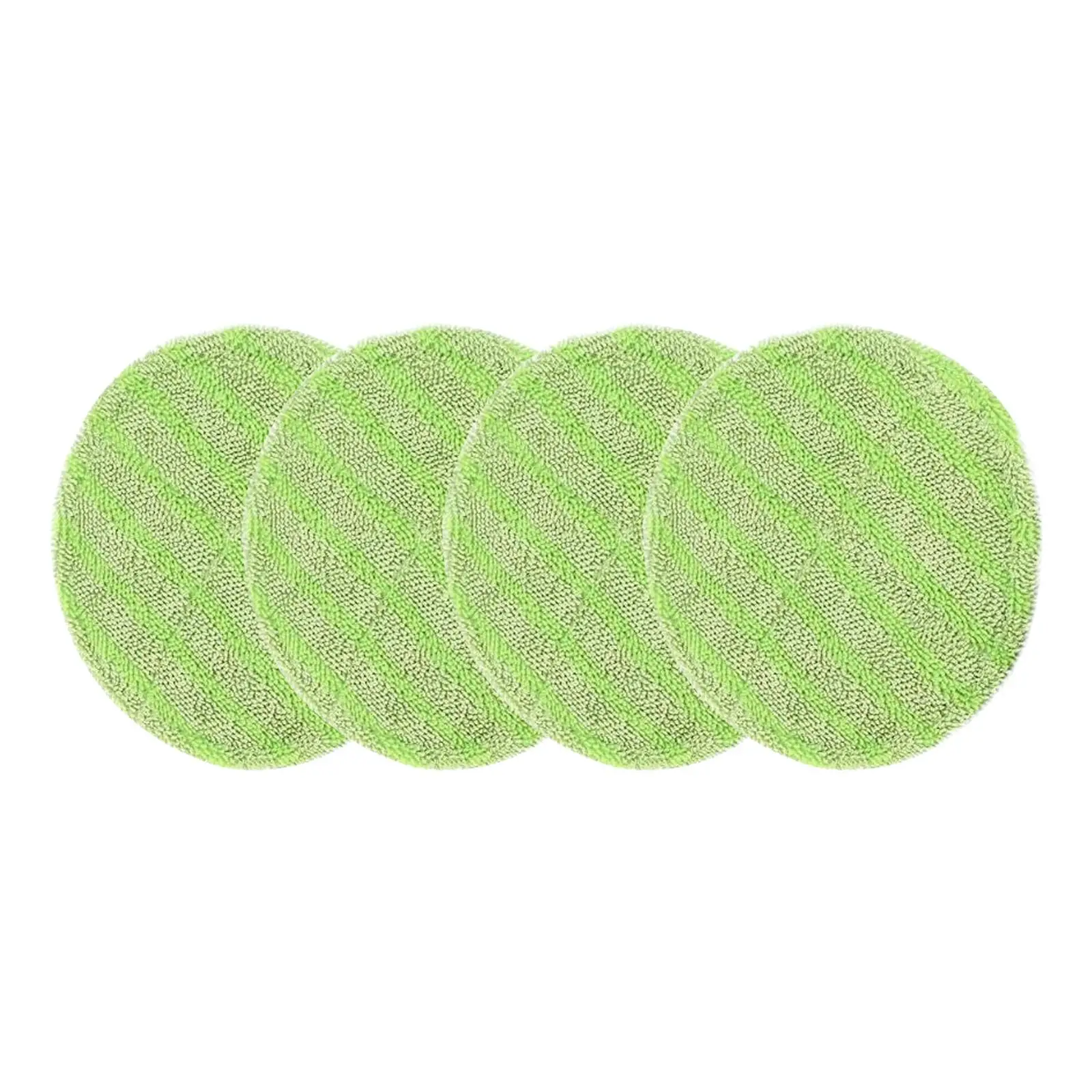 4Pcs Round Mop Replacement Pads 16.5cm Floor Cleaning Electric Rotary Mop Pads Floor Scrubber Pads for Spin Scrubber Mops