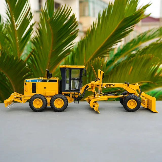 1:35 Scale Diecast Engineering Construction Machinery Model Toy For CAT SEM919 Grader Model Alloy Replica Collection Toys 4