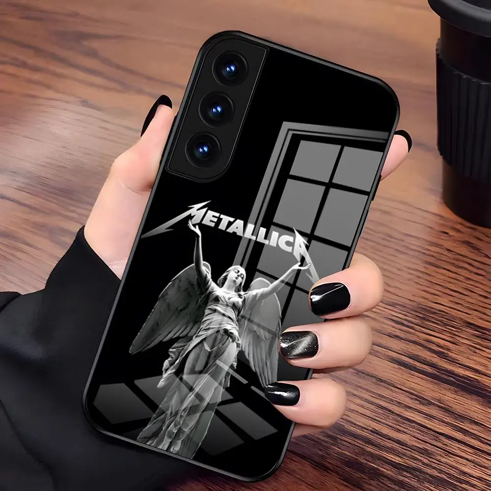 Rock Band METALLICA Shockproof Glass Phone Case