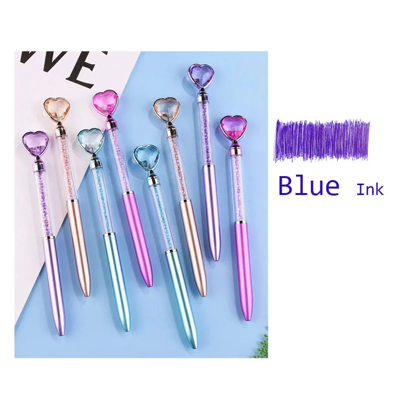 10PCs Blue Ink