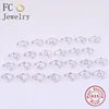 925 Sterling Silver Adjustable Letter A-Z Alphabet Adjust Open Rings For Women Bridal Wedding Wholesale Indie Anillos 2024 New 3