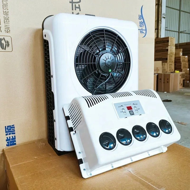 Cooler Van Electric 12 Volt Cabin Cooling APU 12v 24v Parking Truck Air Conditioner for Trucks 3