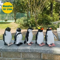 Realistic Yellow-eyed Penguin High Fidelity Penguin Plushie Penguin Plush Toys Lifelike Stuffed Animals Simulation Toys Kids 2