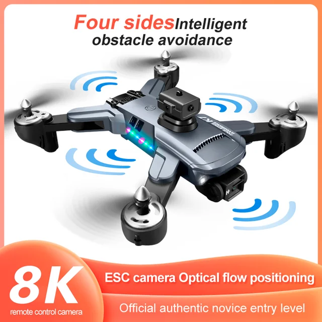 G gps k k drone hd dual camera obstacle avoidance drone vehicle optical flow esc aerial
