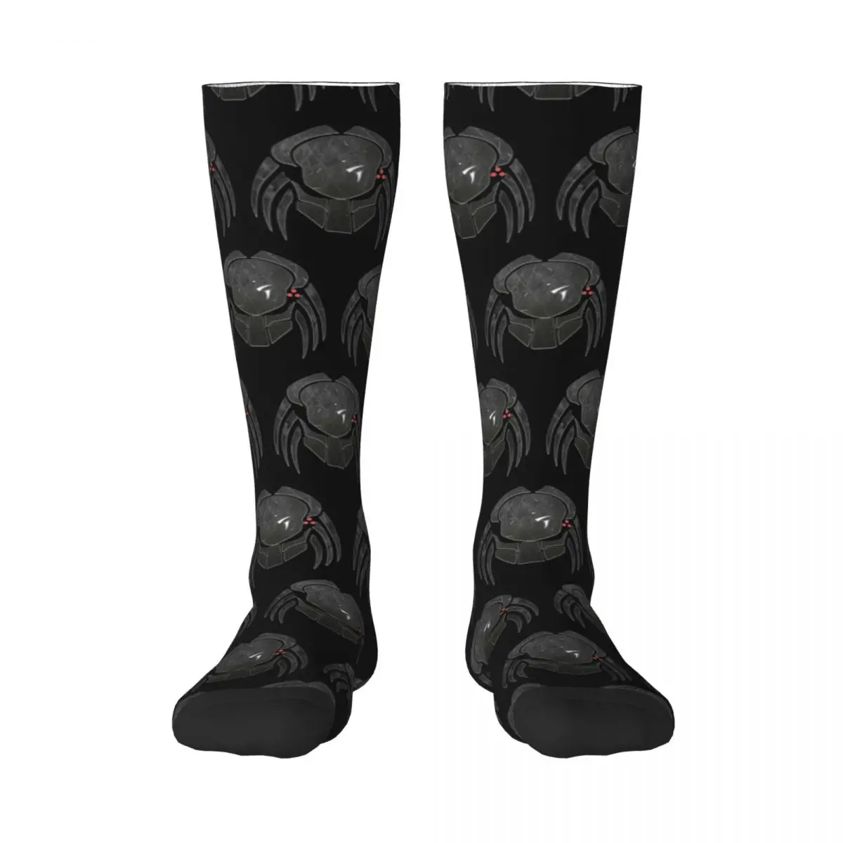 

Predator Movie Alien 24 Adult Stockings Cute Good breathability Color contrast socks Humor Graphic INS style Compression Socks