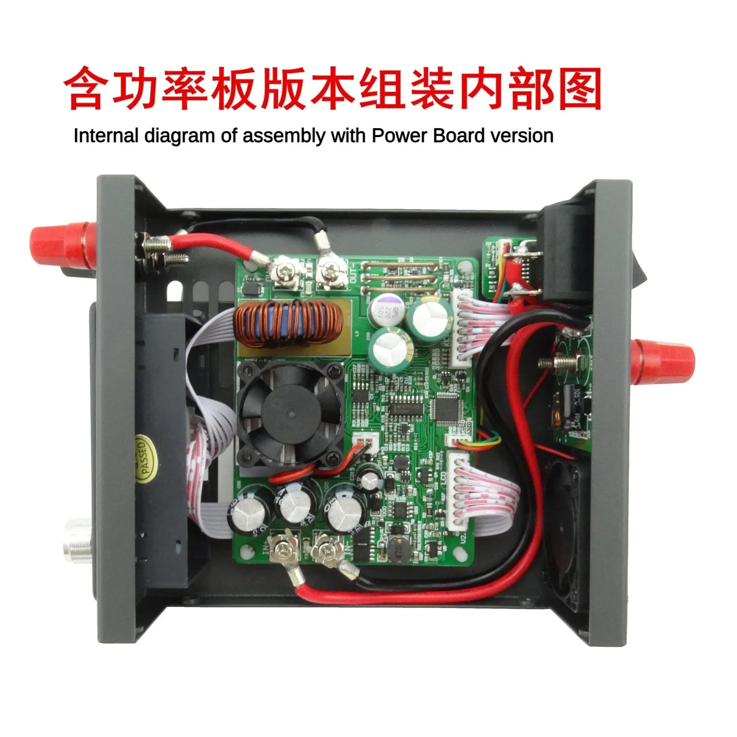 KIT fai da te custodia fai da te Shell per DPS5015-USB DPS5020-USB DPS3012 DPH3205 convertitore di corrente a tensione costante Power Bank Box Shell LCD