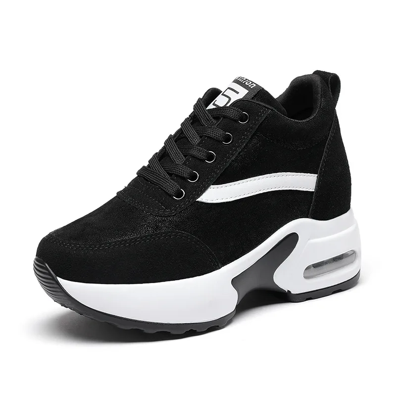 Tacones Altos Tenis Con Tacon Interno Zapatillas Converse Taco