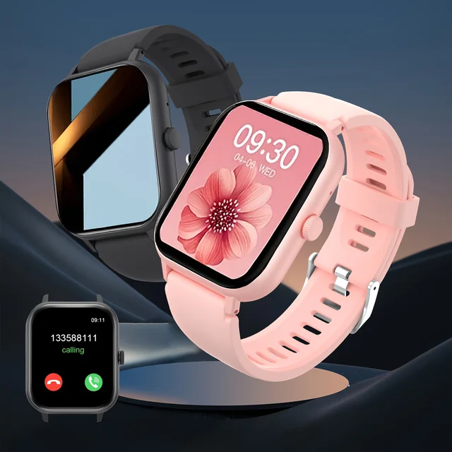 The New 2024 Smart Watch (Make/Answer Call), Full Touch