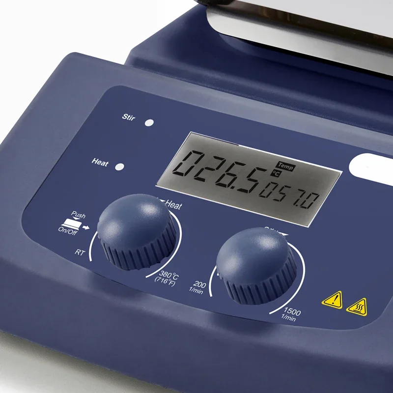 Magnetic Hotplate Stirrer MS-H380-Pro LCD Display Lab Magnetic Stirrer With Ceramic Coated Plate Max.capacity 5L Temp. 380(C)